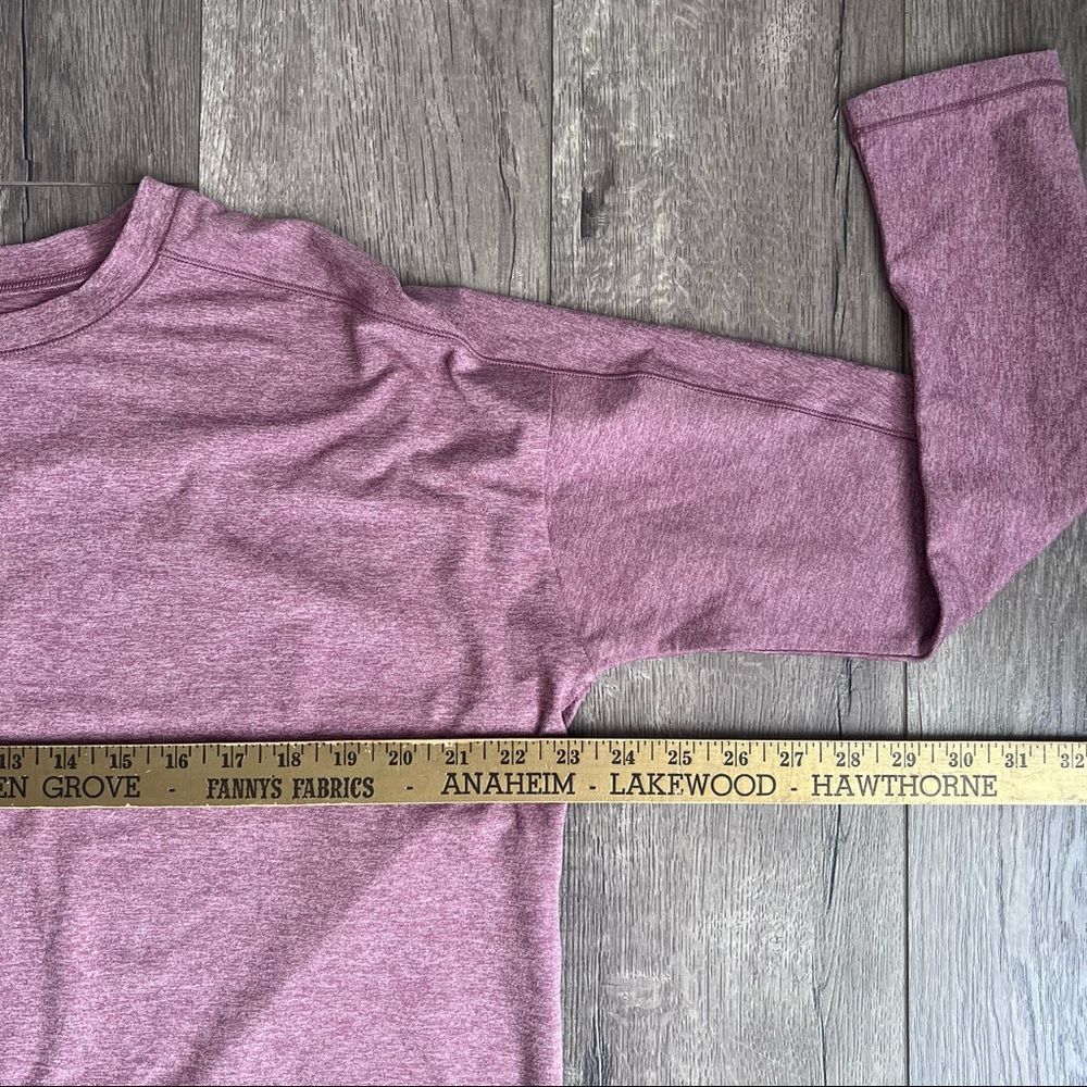 Girlfriend Collective Huckleberry ReSet Long Sleeve Tee - Picture 7 of 13